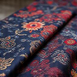 Colorful pocket squares and ties